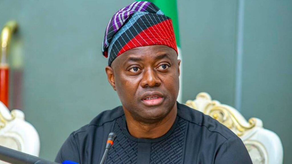 Makinde commiserates with PDP leader, Adeojo, over mum’s death.
