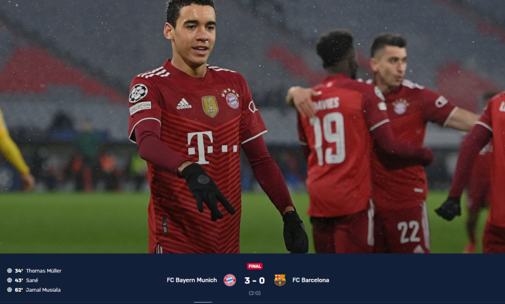 Bayern Munich crushed Barca