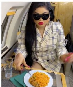 Crossdresser Shades Celebrities As He,She Flies Private Jet With House Help.