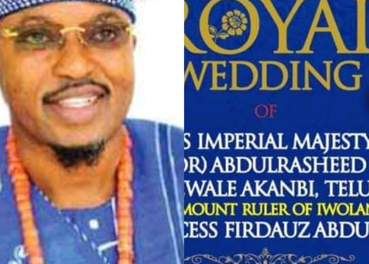 Oba Oluwo Of Iwo  Fixes Wedding Date With Kano Princess Firdauz