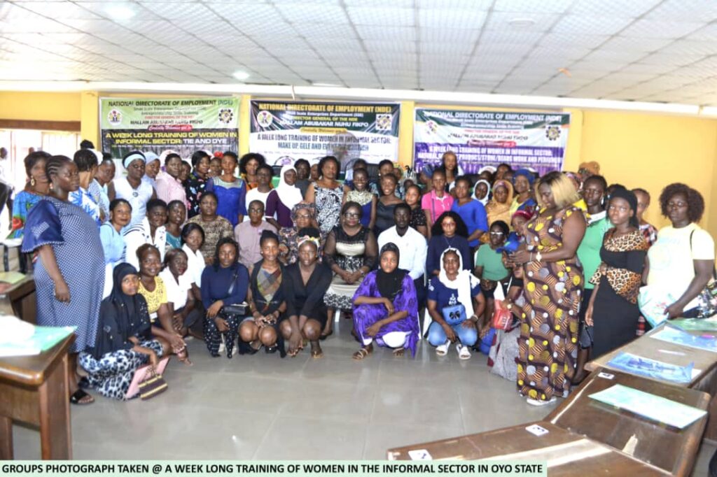 OYO NDE TRAINS WOMEN ON DEMAND DRIVEN SKILLS