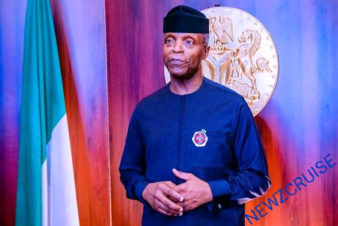 Group drums support for Osinbajo