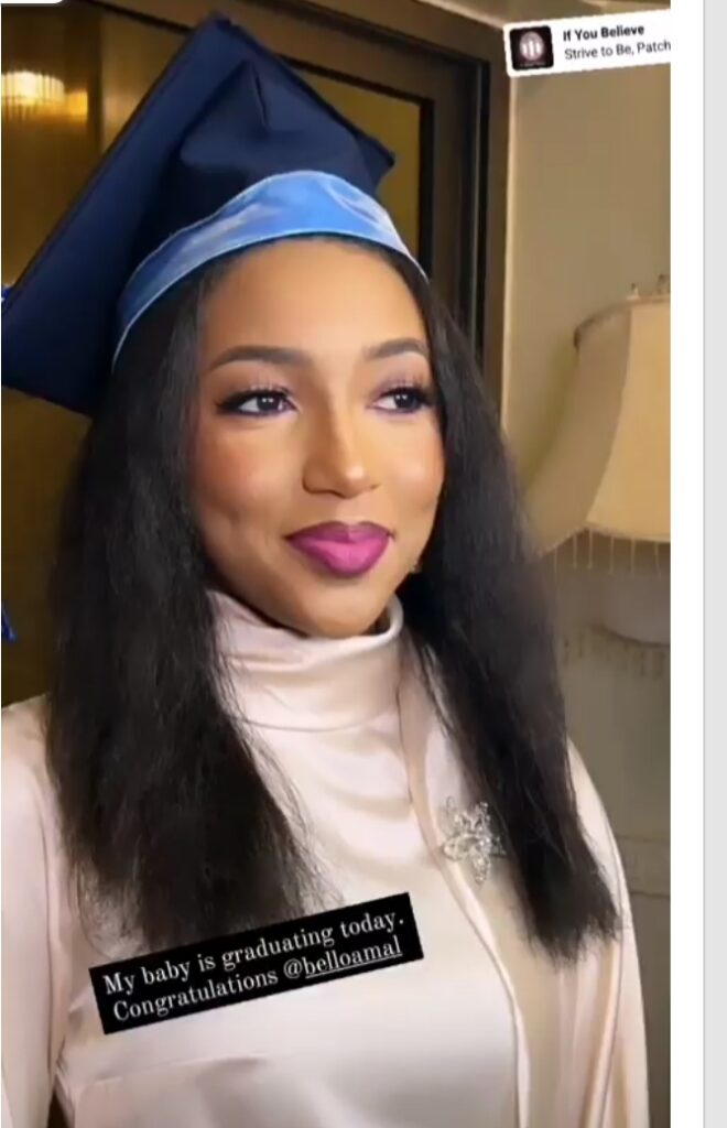 Photostory: President Buhari’s Granddaughter Graduates From College