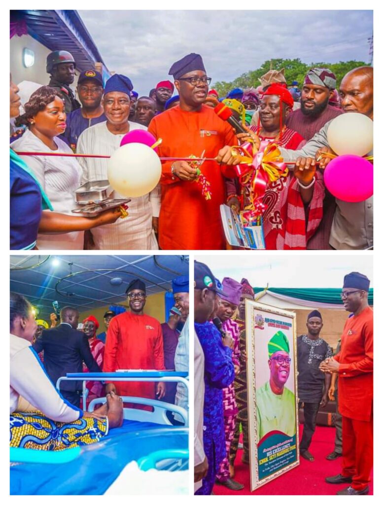 Makinde commissions renovated General Hospital, Tede