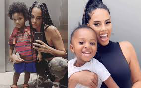 Photostory: Wizkid’s baby mama Jada Pollock emotional as son Zion begins school