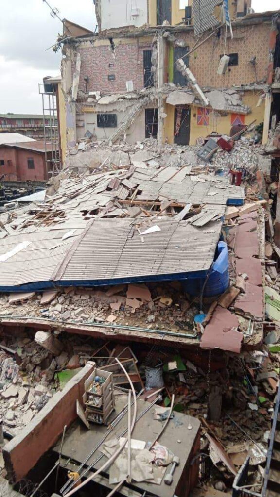 Photostory:Another  Building Collapses In Lagos