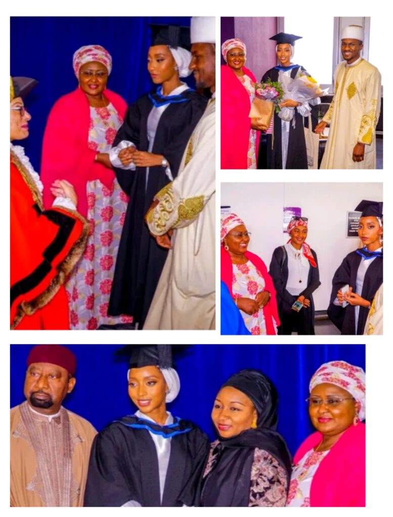 Amids Asuu Strike:Aisha Buhari under criticism for celebrating daughter-in-law graduation in abroad.