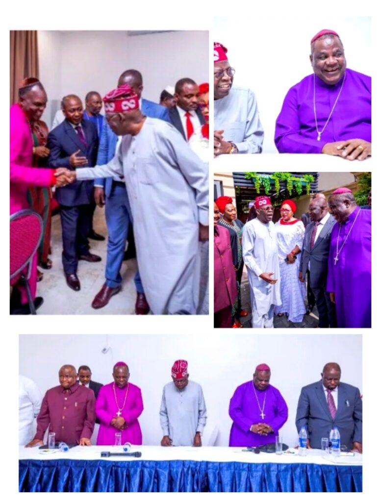 2023:Tinubu meets bishops, says choice of Shettima not a threat to Christian