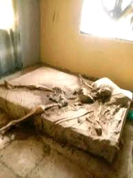 Skeletal remains of landlord found inside his bedroom in Oyo community 4 years after he was last seen