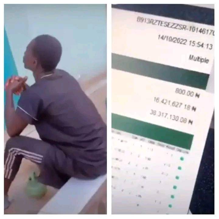 Man seen praying in mosque after winning N38m with N800 on sports betting