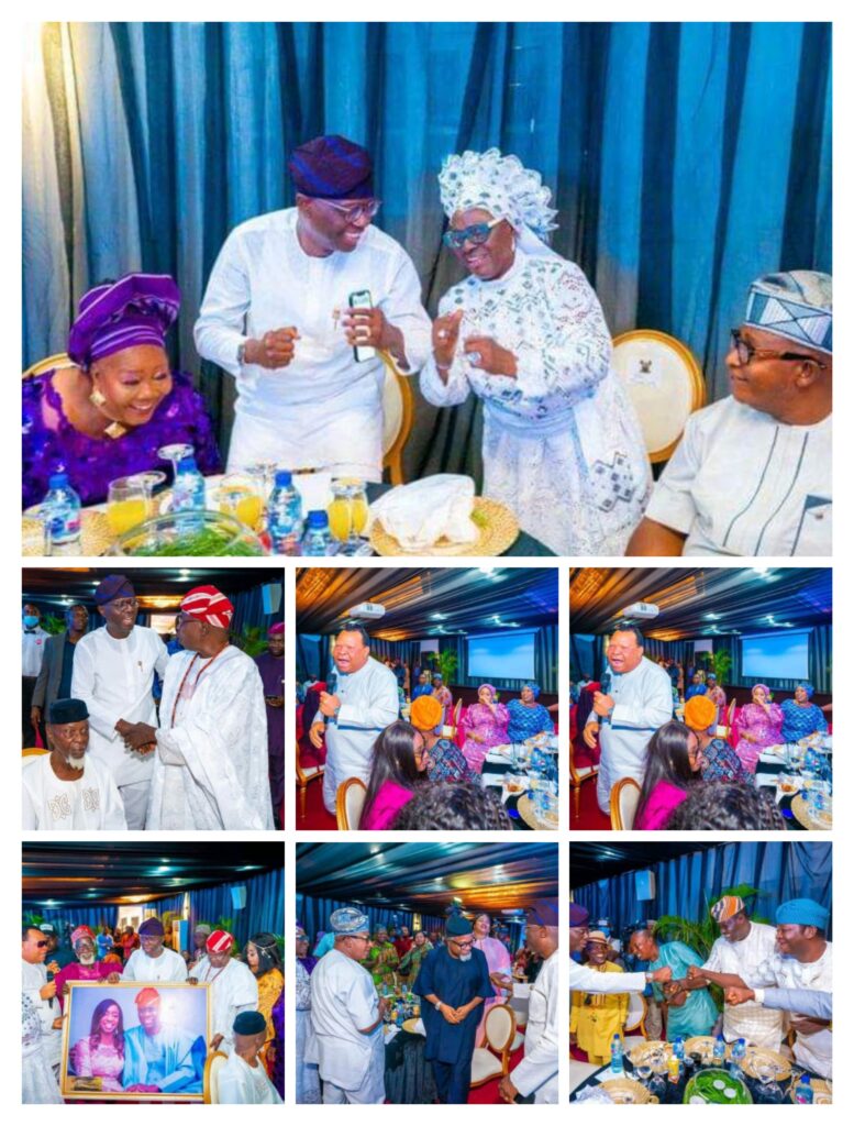 Photostory: Sanwo-Olu Celebrates Yoruba Actors