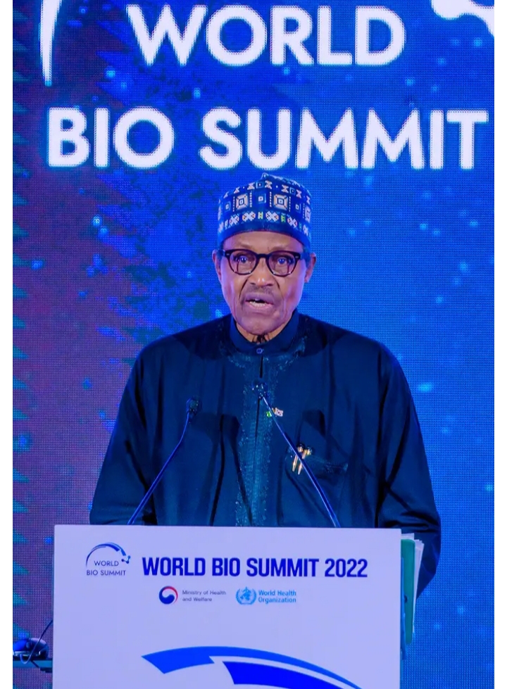 Photostory: Buhari participates at opening of World Bio Summit in South Korea