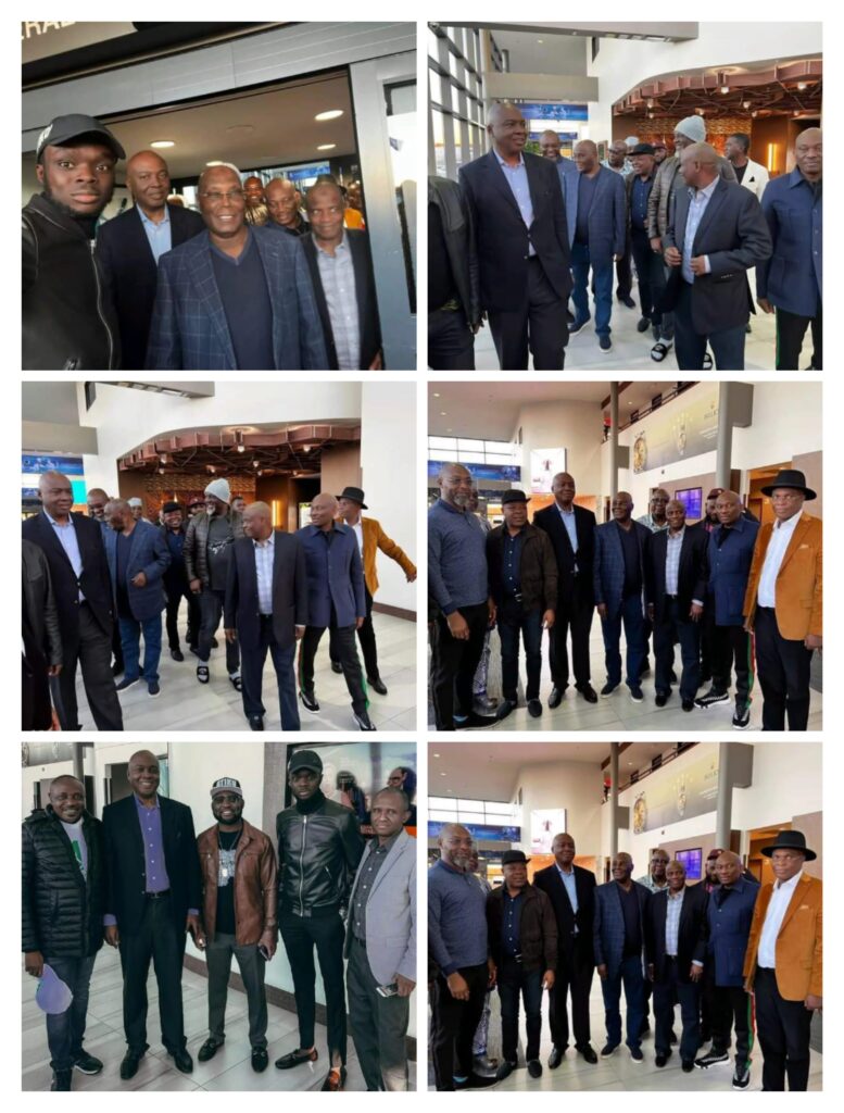 Photostory: Atiku Arrives US For Campaign