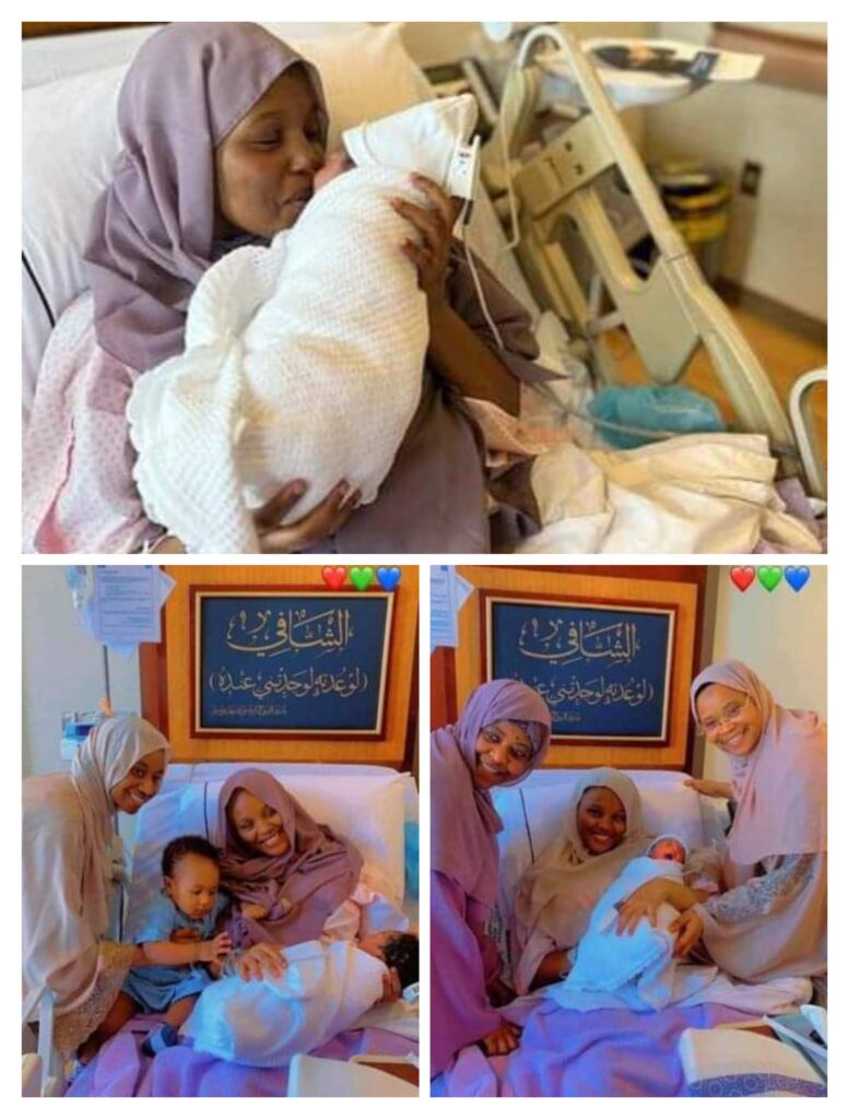 Photostory: Former Kano Emir Sanusi’s fourth wife gives birth