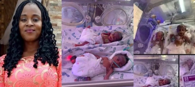 Lecturer Gives Birth To Sextuplets In Anambra