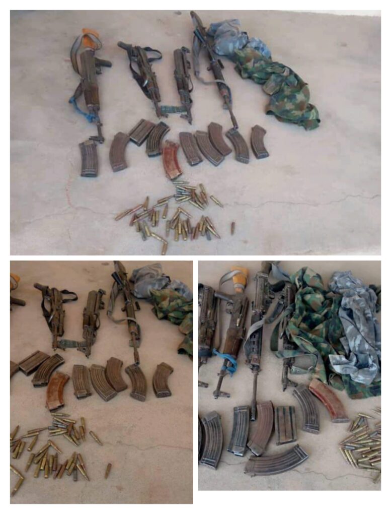 Police Recover Three AK-47 Rifles, Others In Bauchi.