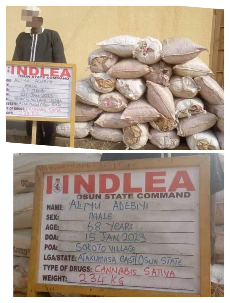 NDLEA Arrests Blind Man, Leper For Drug Possession