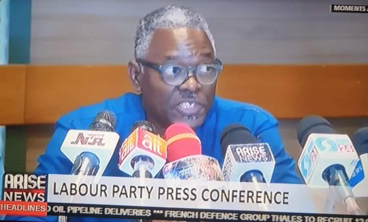 2023 Presidential Elections: Further announcement of the results or completely cancel the entire election and make plans for another election- Labour party tells INEC