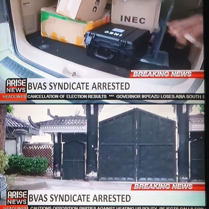 Police arrest suspected BVAS syndicate in Abuja