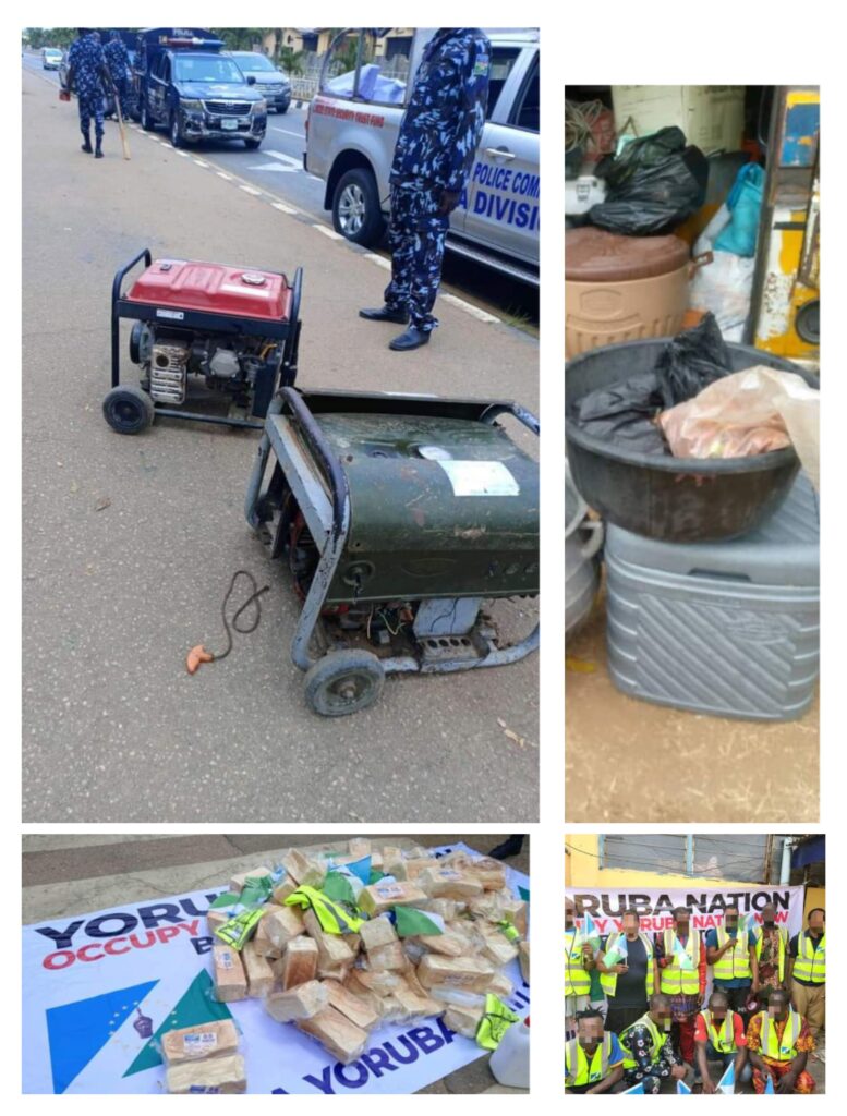 Lagos Police Arrest Yoruba Nation Agitators