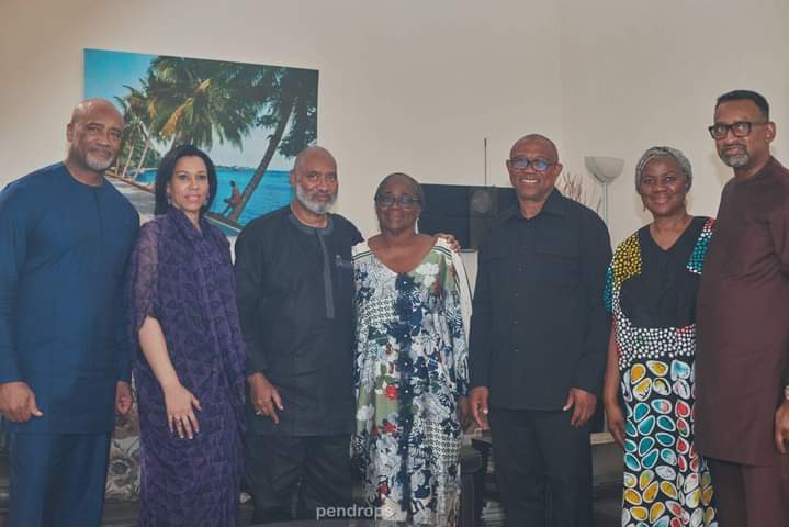 Peter Obi Pays Condolence Visit To Pastor Adefarasin Over Mother’s Death