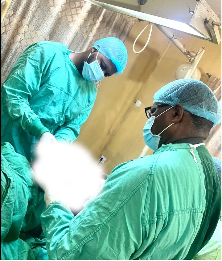 Photostory: Father, son perform surgery together