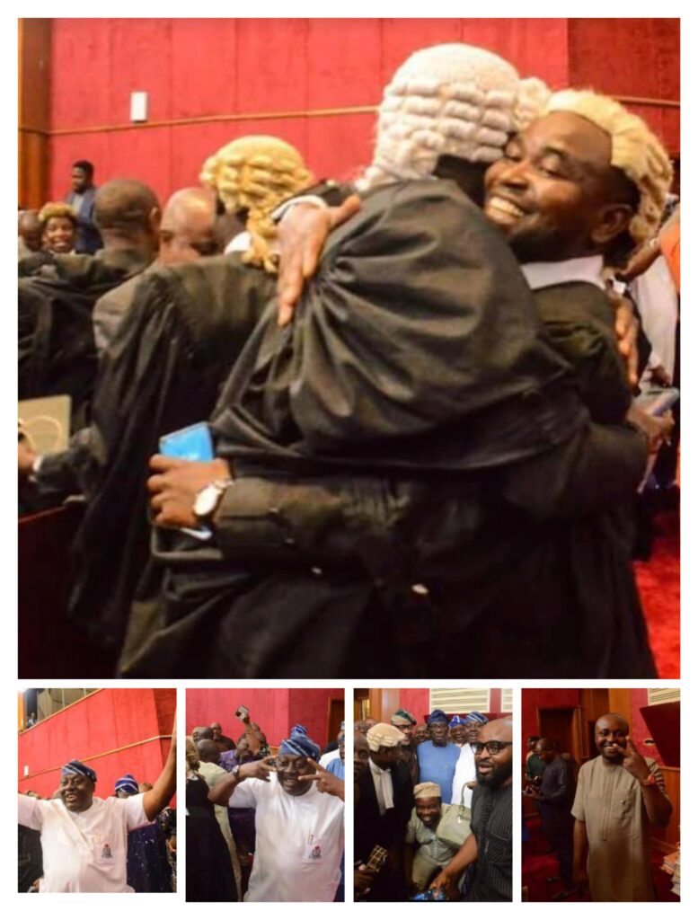 Photostory:Lawyers, Supporters Celebrate Adeleke’s Victory At Appeal Court