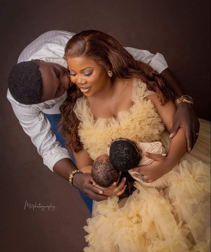 Actor Adeniyi Johnson, Wife Share Children’s Photos 41 Days After Birth