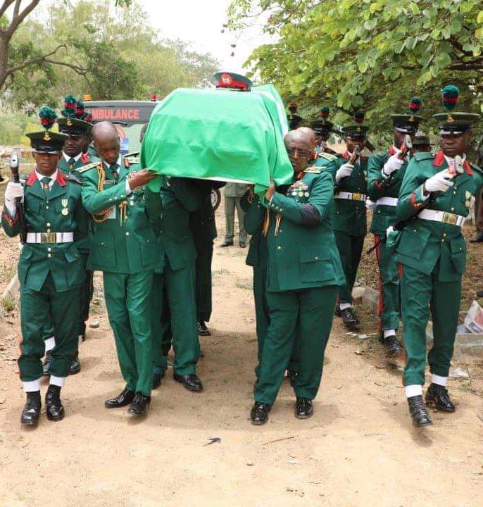 Remains Of Former Army Spokesman Buried In Abuja