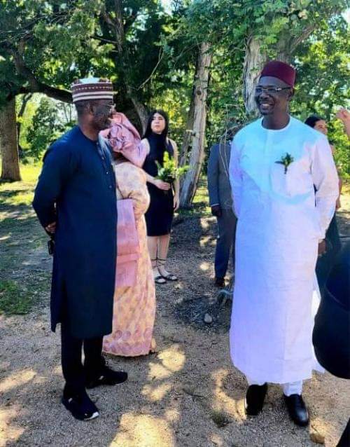 Photostory:Gov. Sule’s Son Ties Knot In US