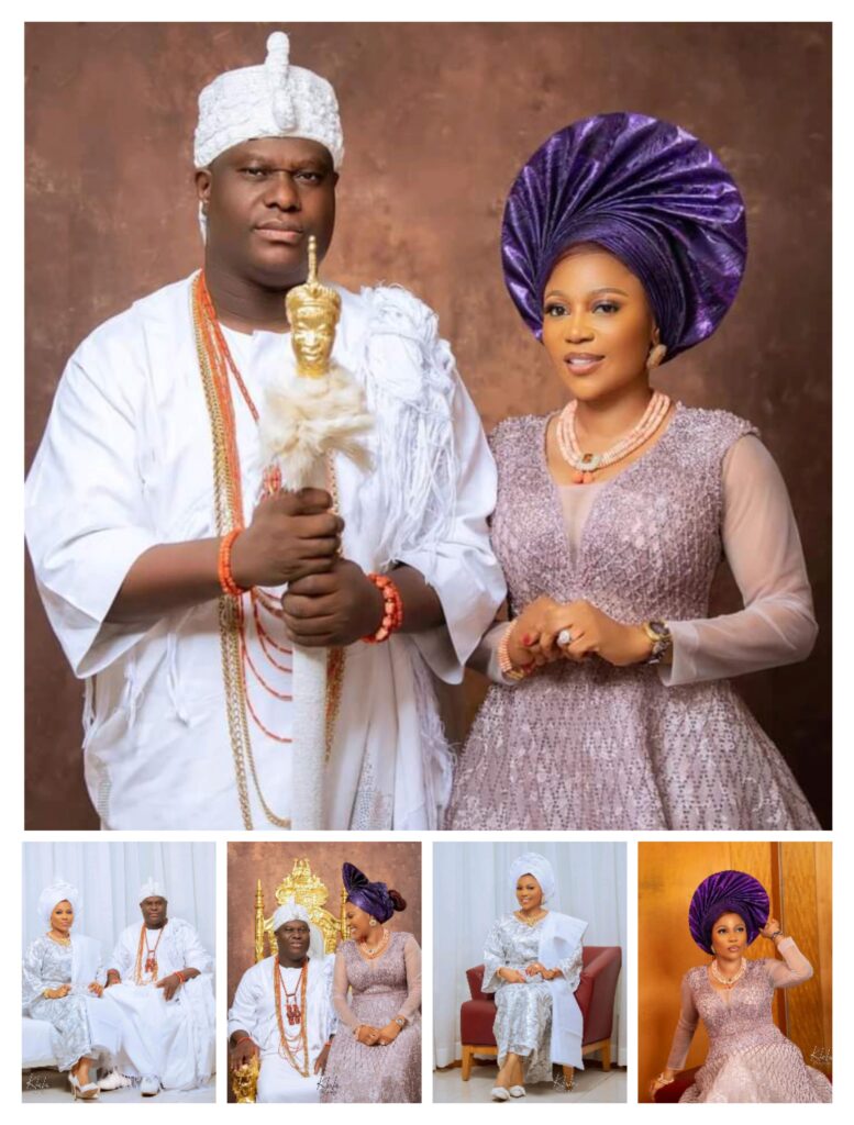 Ooni of Ife announces wedding date with his 2nd wife, Opeoluwa Elizabeth; See their pre wedding photos