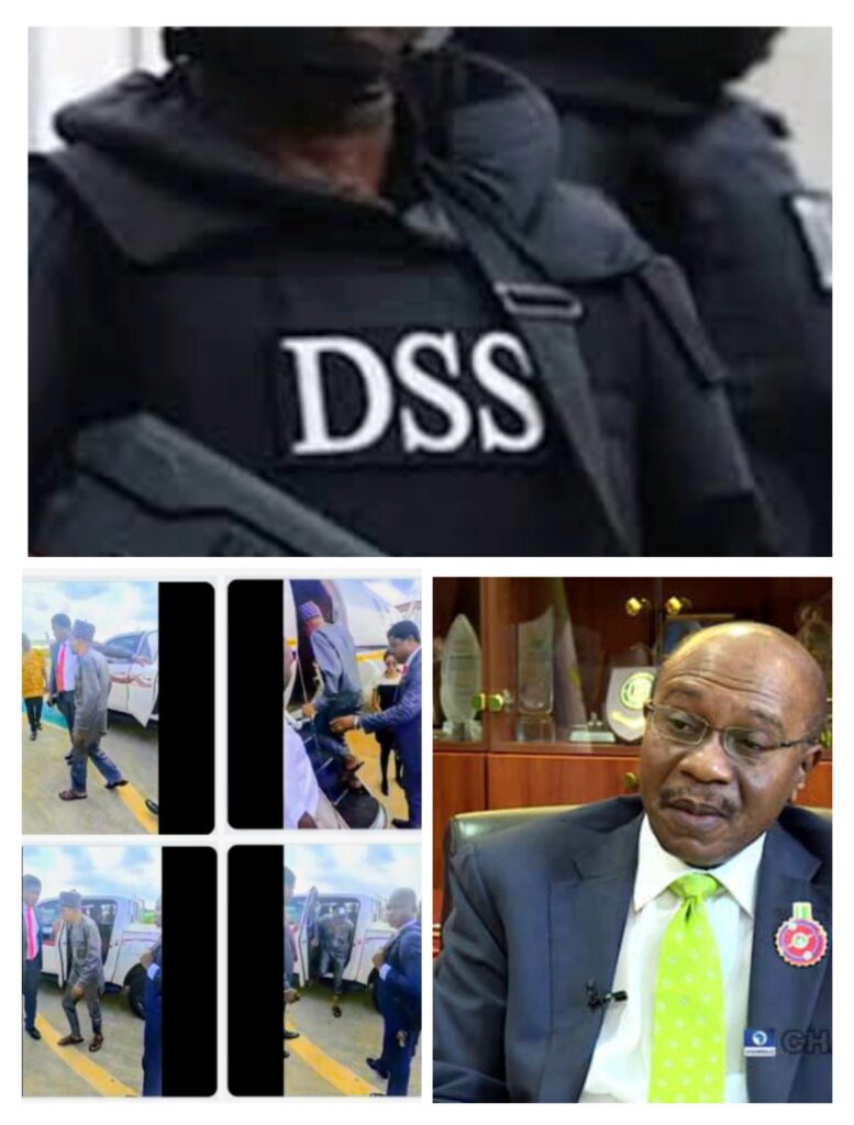 DSS Confirms Emefiele’s Arrest How He Was Arrested, Flown To Abuja