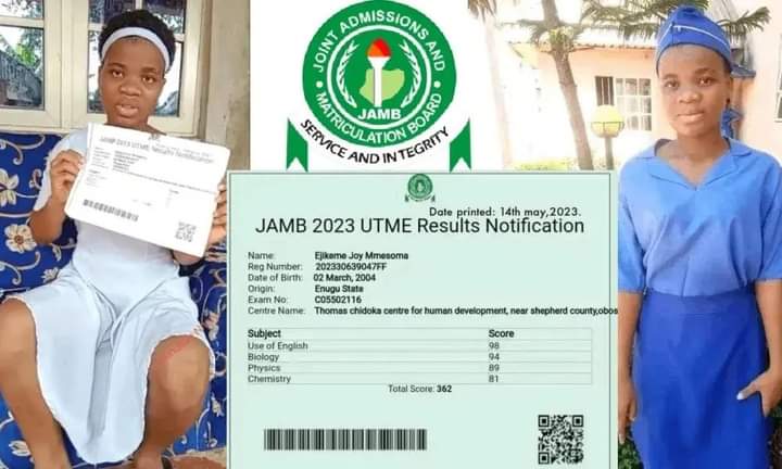 She cannot manipulate her score. They just want to transfer that scholarship to another person- father of pupil accused of forging her JAMB result speaks