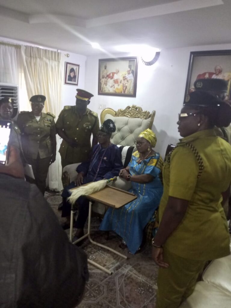 Olubadan laments proliferation of illicit drugs…….as NDLEA raises alarm of bleak future, decorates monarch WADA Ambassador. 