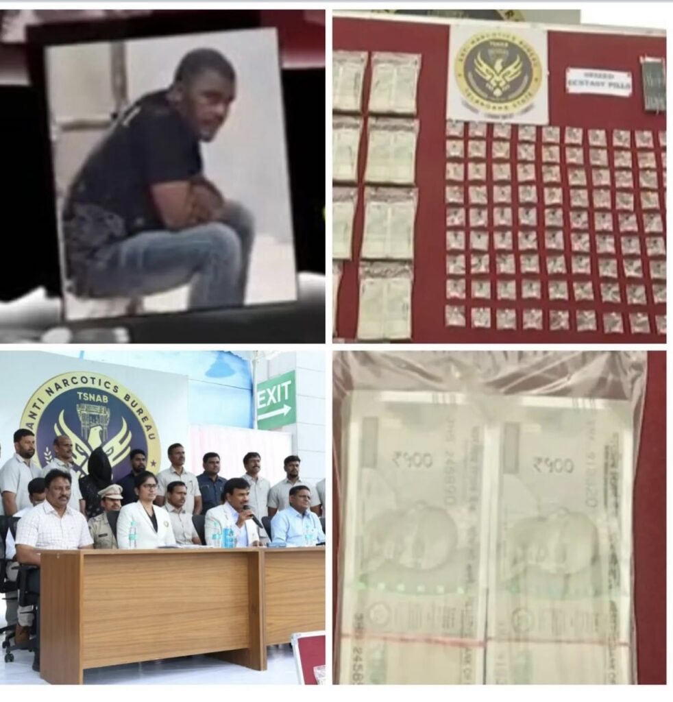 Alleged Nigerian drug kingpin arrested with ecstasy pills in India