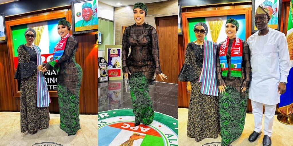 “I have decided to put emotions aside” – Tonto Dikeh says as she joins APC and declares belief in Tinubu’s presidency