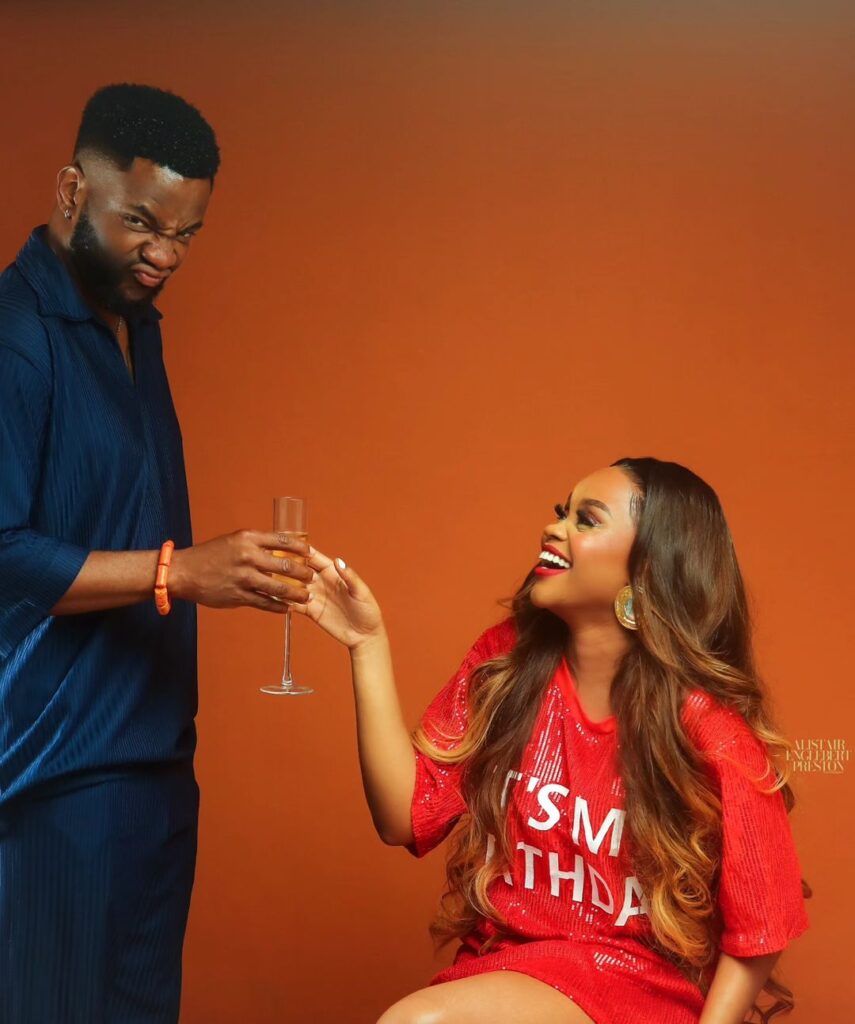 “Hard babe hard babe, but na she soft pass” – Ebuka writes his wife, while celebrating her happy birthday 