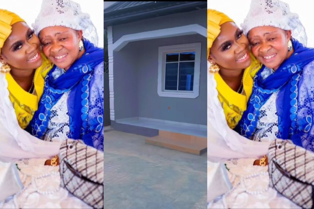 “Ejika Mi, If It Weren’t For You” Yinka Solomon Celebrates Mother’s Birthday With A Brand New House