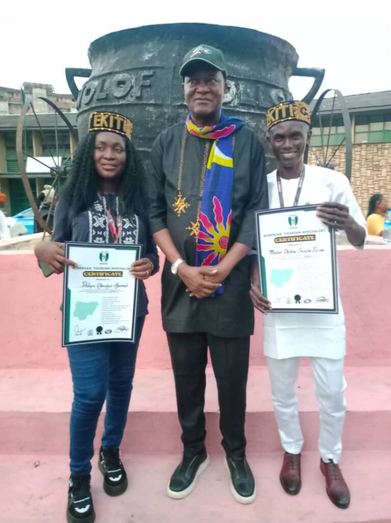 Two Ekiti Youths Inducted into the 2024 100 Tourism Personalities in Nigeria