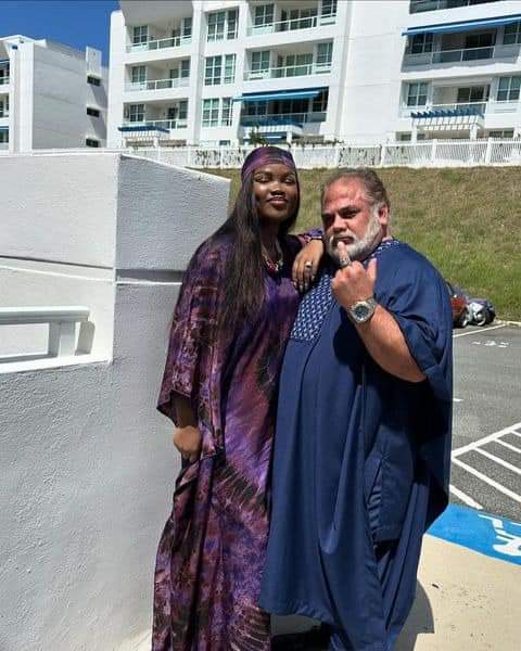American man with his Nigerian lover face online criticism over age gap, cultural differences