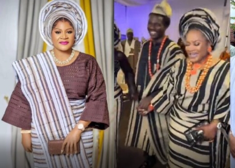 Funsho Adeoti speaks out amid husband, Kazim Adeoti’s new revelation about her 50th birthday party