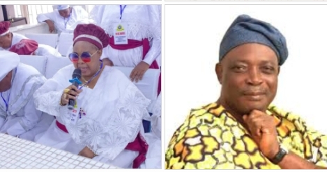 Senator Alli Commiserates with Oba Rashidi Ladoja, over Wife’s Death