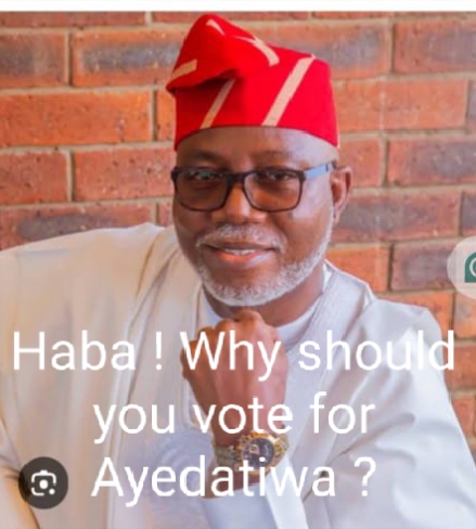 Haba ! Why should you vote for Ayedatiwa ?