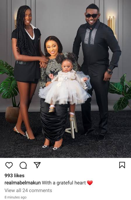 Ayo Makun and Mabel fight over second child