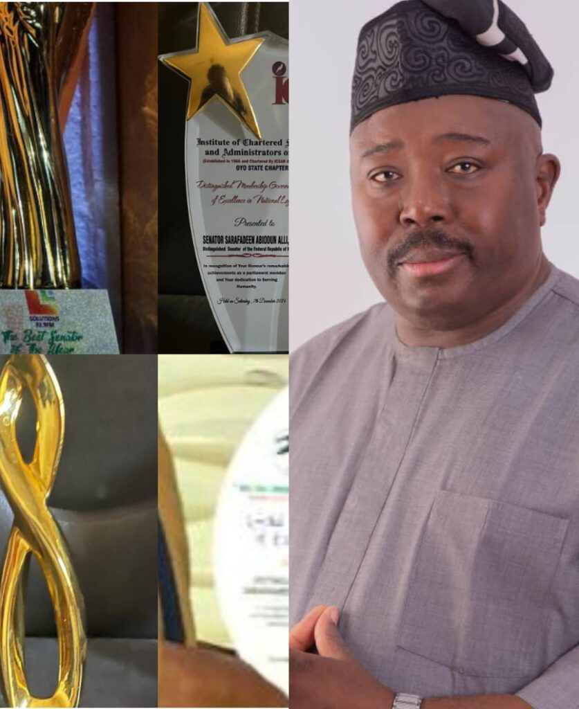 Beacon of Leadership: Senator Alli bags four awards in one week