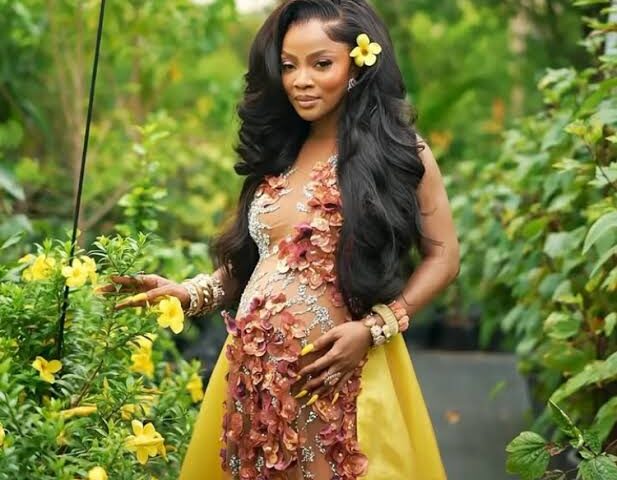 I’m obsessed with taking pictures of my daughter” – Toke Makinwa gushes over newborn