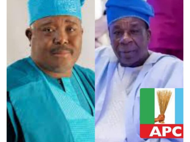 Senator Alli congratulates ex-Oyo deputy gov.,  Adeyemo on emergence as Oyo APC Chairman