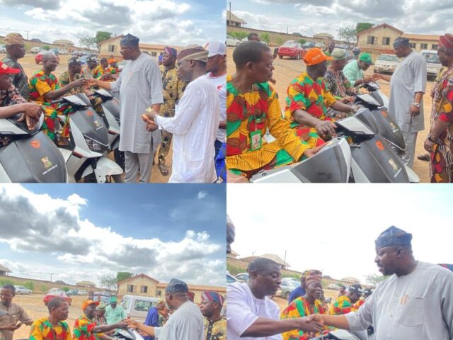 Akinyele LG Chairman Distributes Electric Motorcycles, Praises Makinde’s People-Centred Governance.