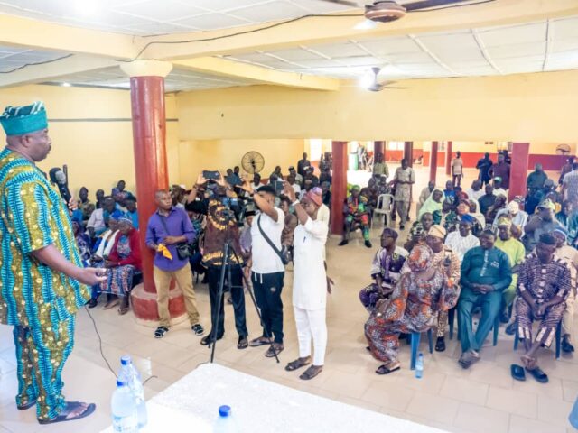 Oyo 2027: Senator Alli promises inclusive devt., expands grassroots consultations