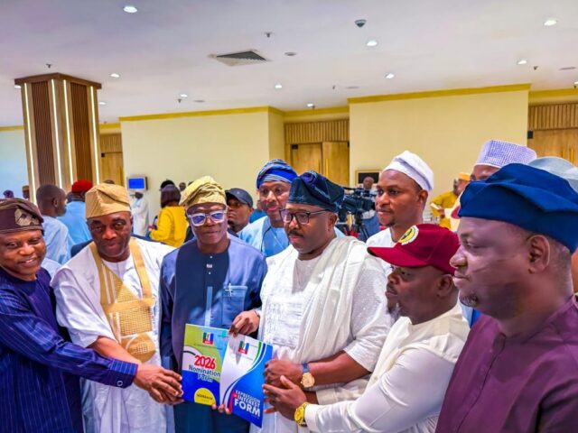 Oyo 2027: Alli, NASS Aspirants Obtain APC Nomination Forms